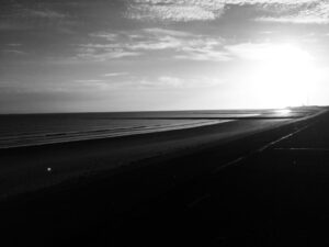 am ende